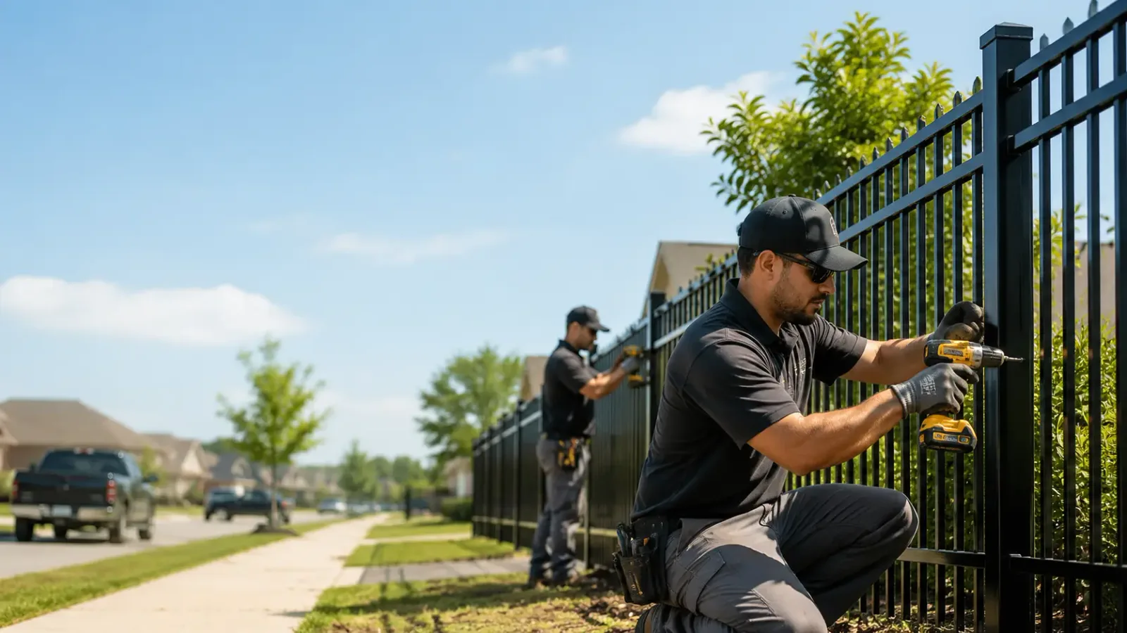 Metal Fence Installation in Bacliff, TX